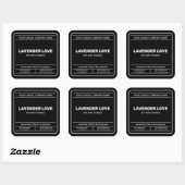 Simple Minimalist Packaging Candle Cosmetics Label (Sheet)