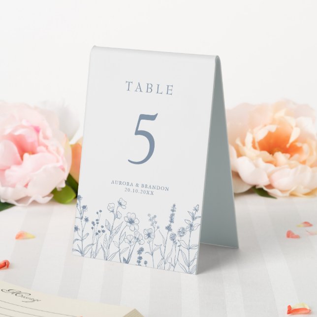 Simple Minimalist Periwinkle Wildflower Wedding (In SItu (Wedding))