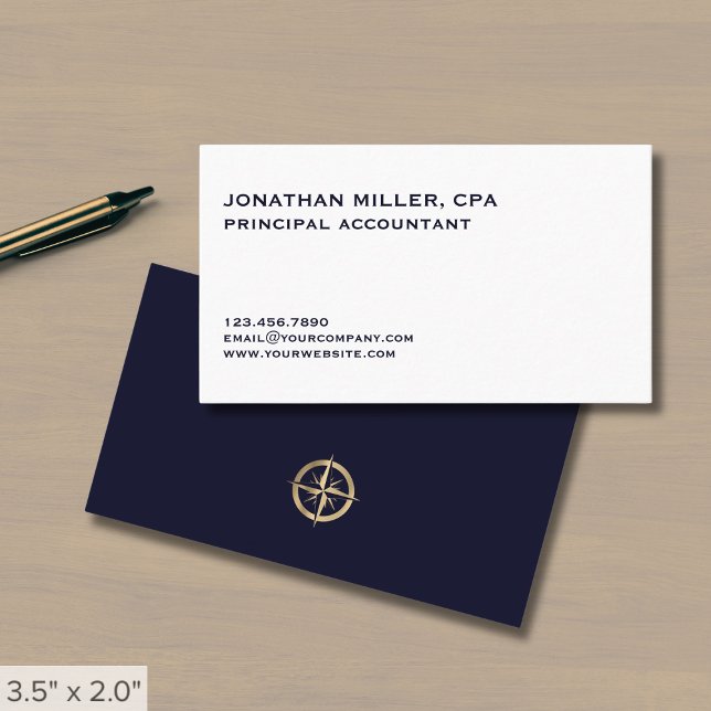 Simple Minimalist Professional Business Card (Creator Uploaded)