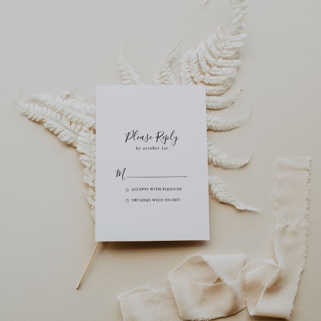 Simple Minimalist RSVP (Creator Uploaded)