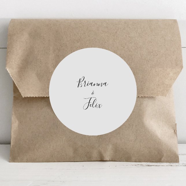 Simple Minimalist Wedding Envelope Seals (Creator Uploaded)
