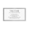 Simple Mixer Floral Cake Bakery Business Card