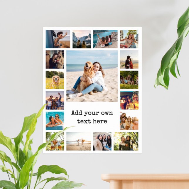 Simple Modern 17  Photo Collage Poster (Creator Uploaded)