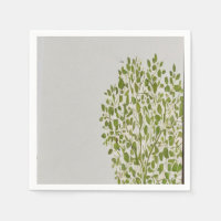 simple modern  art in pastel emboss tree leaves