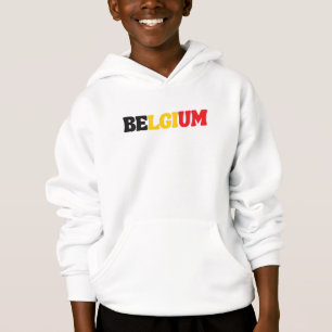 Simple Modern Belgium National Flag Apparel