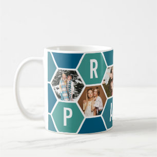 Simple Modern black and white Typography Coffee Mug
