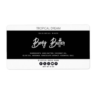 Simple modern black  white