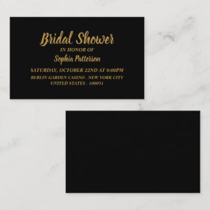 Simple & Modern, Bridal Shower Ticket Invitation