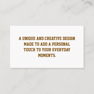 Simple Modern Business Card