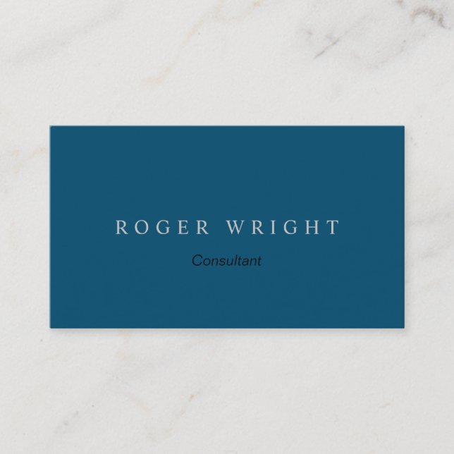 Simple Modern Business Card (Front)
