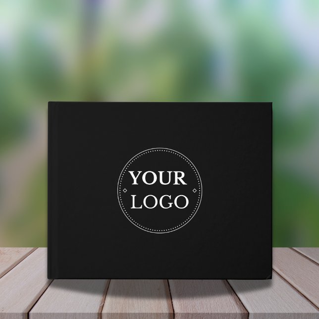Simple Modern Business Company Logo Guest Book (Creator Uploaded)