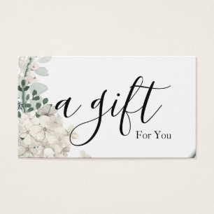 Simple & Modern Business Gift Certificate