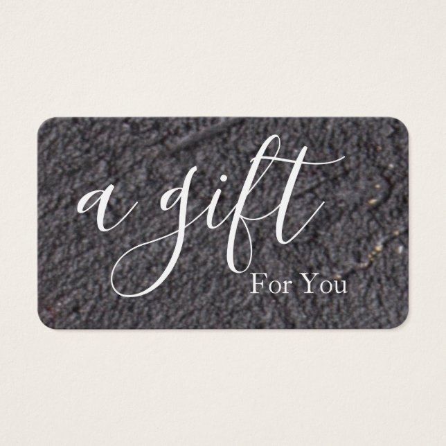 Simple & Modern Business Gift Certificate (Front)