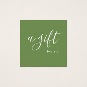 Simple & Modern Business Gift Certificate