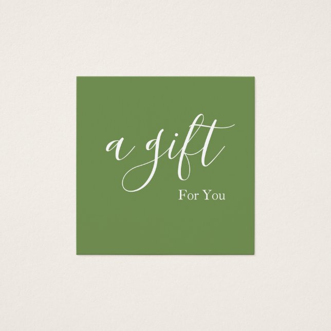 Simple & Modern Business Gift Certificate (Front)
