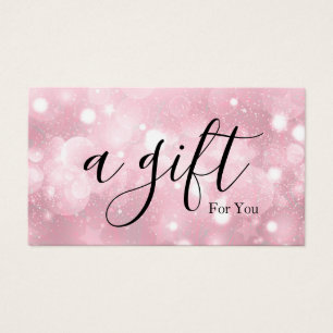 Simple & Modern Business Gift Certificate