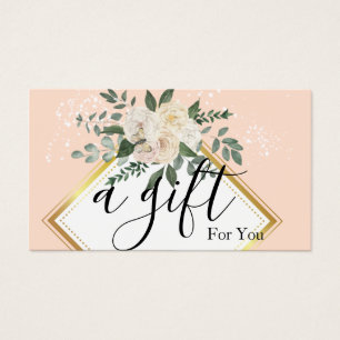 Simple & Modern Business Gift Certificate