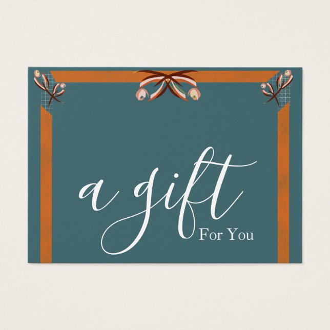 Simple & Modern Business Gift Certificate (Front)