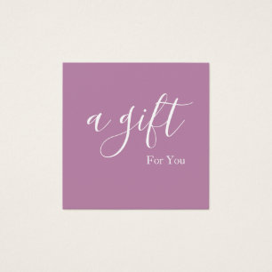 Simple & Modern Business Gift Certificate
