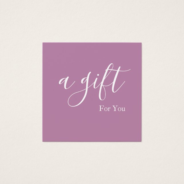 Simple & Modern Business Gift Certificate (Front)