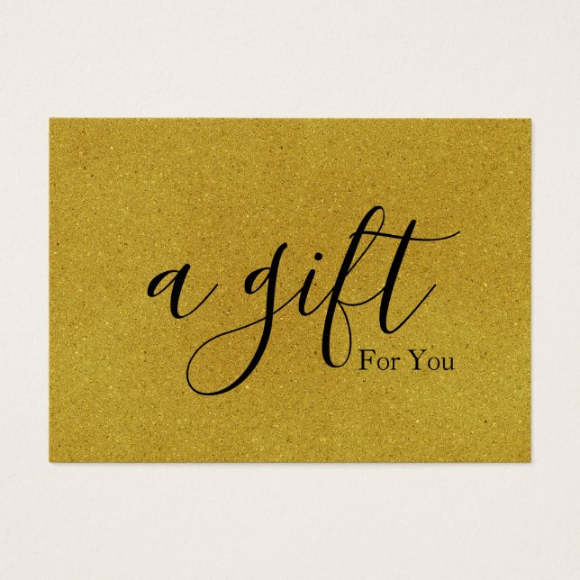Simple & Modern Business Gift Certificate (Front)