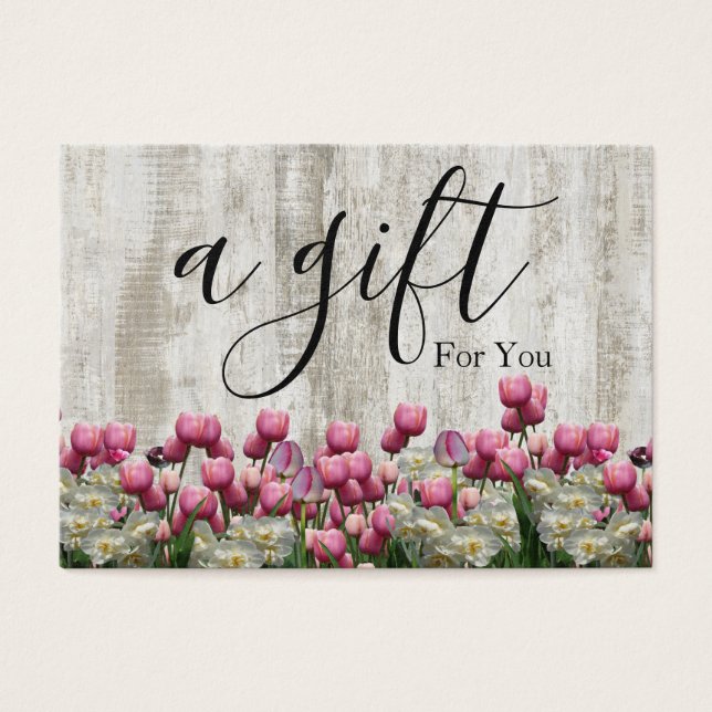 Simple & Modern Business Gift Certificate (Front)