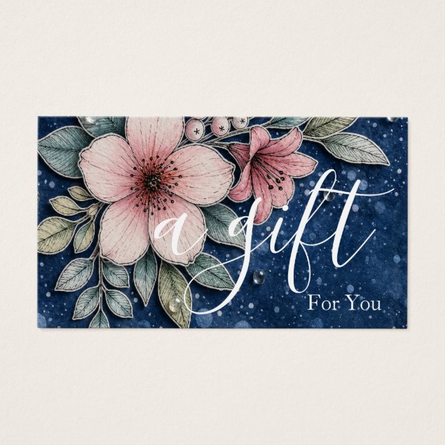 Simple & Modern Business Gift Certificate (Front)