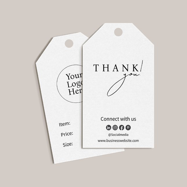 Simple Modern Business Price Tag (Creator Uploaded)