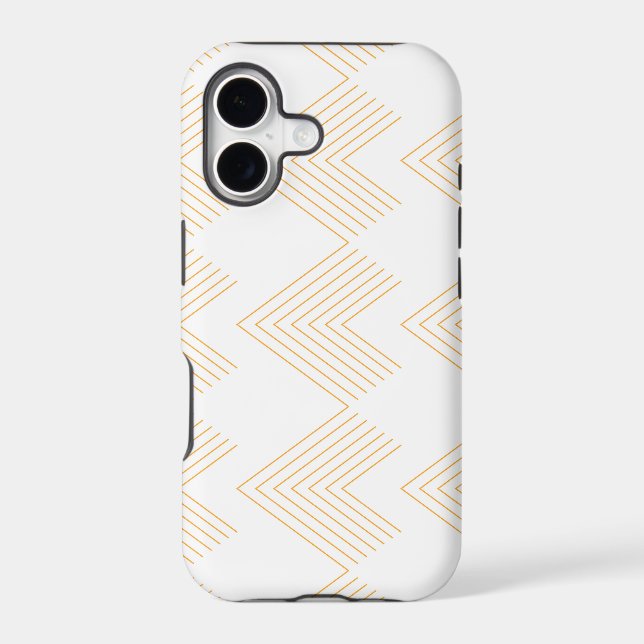 Simple, modern chevron arrow shape graphic pattern (Back)