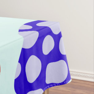 Simple Modern colourful dino egg birthday party Tablecloth