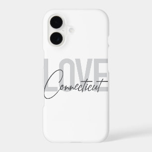 Simple, modern, cool design Love Connecticut