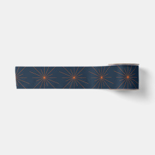 Simple, modern, cool, trendy light / star abstract satin ribbon