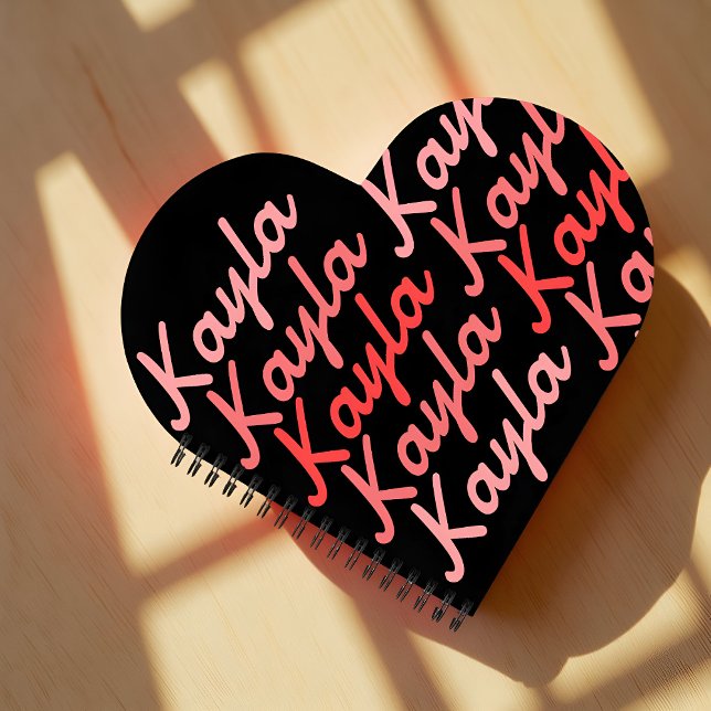 Simple Modern Cool Typography Name  Notebook (Creator Uploaded)