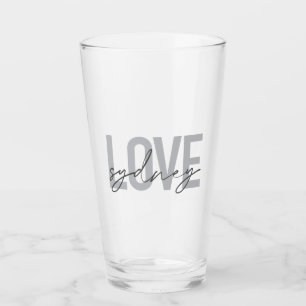 Simple, modern, cool, urban design Love Sydney Glass