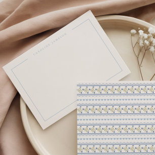 Simple Modern Cottagecore Flat Note Card