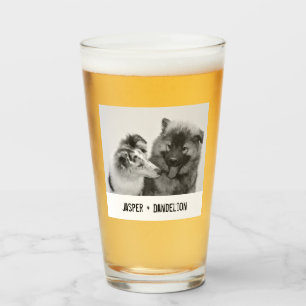 Simple, Modern Custom Pet or People Photo Glass
