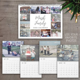 Simple Modern Custom Photo - 13 Pictures Cale Calendar