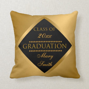 Simple Modern Customise Gold Cushion