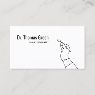 Simple Modern Dentist Office Appointment Reminder Card