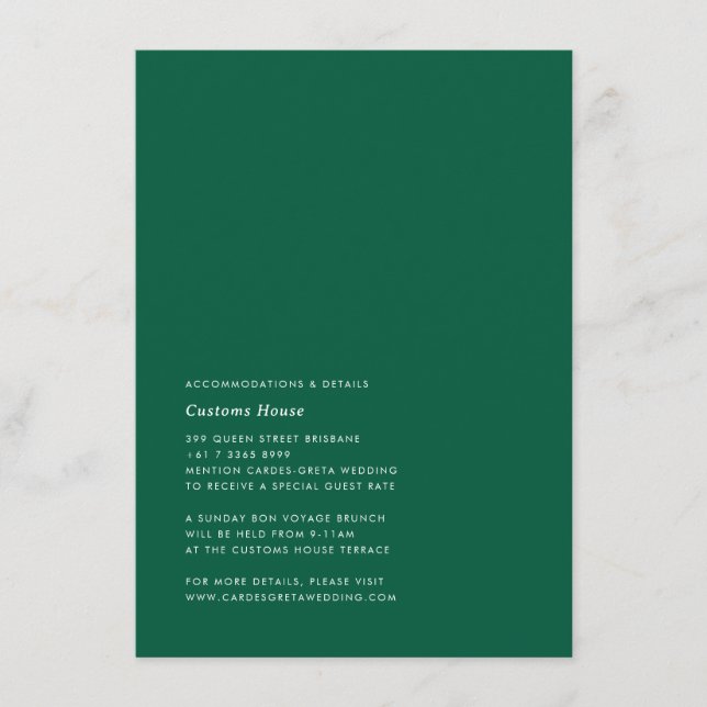 Simple Modern Detail Card (Front)