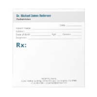 Simple Modern Doctor Prescription 