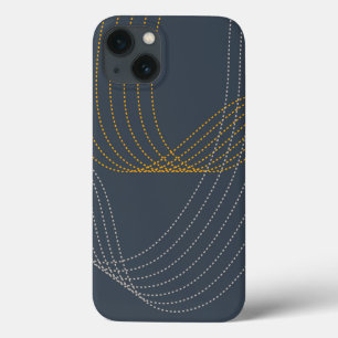 Simple, modern, elegant, cool, trendy illustration iPhone 13 case