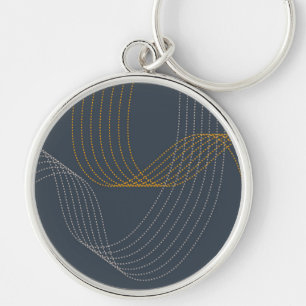 Simple, modern, elegant, cool, trendy illustration key ring