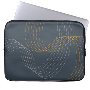 Simple, modern, elegant, cool, trendy illustration laptop sleeve