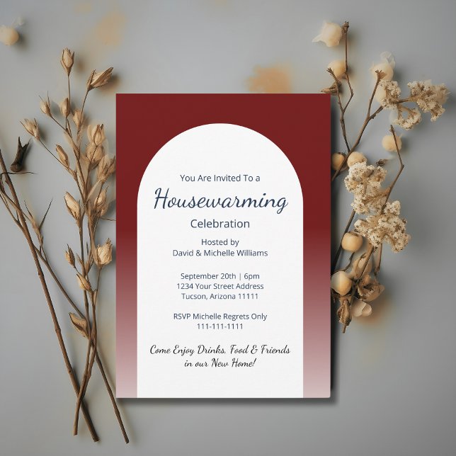Simple Modern Elegant Housewarming Party  Invitation (Creator Uploaded)