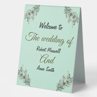 Simple Modern Emerald Nice Greenery The Wedding