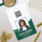 Simple Modern Employee Photo ID Badge