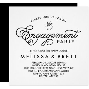 Simple Casual Party Invitations 3