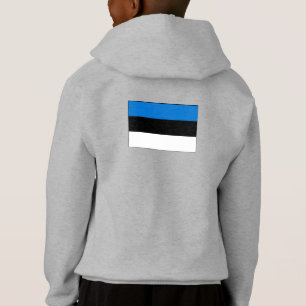 Simple Modern Estonia Flag Souvenir , Backside