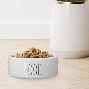 Simple Modern Farmhouse Style Lettering Food Bowl